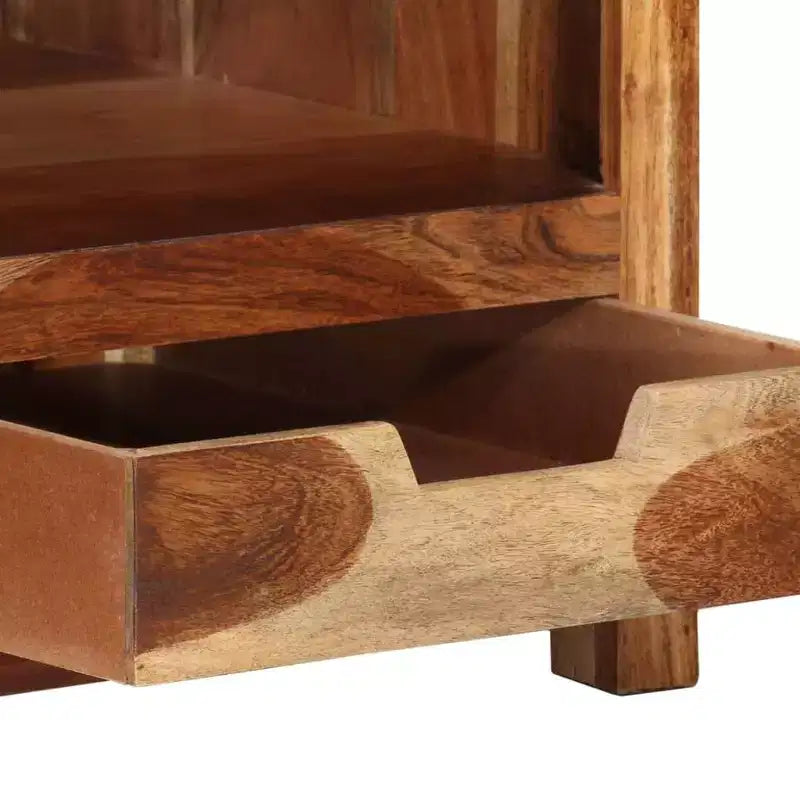 Coffee Table Light Brown Solid Acacia Wood