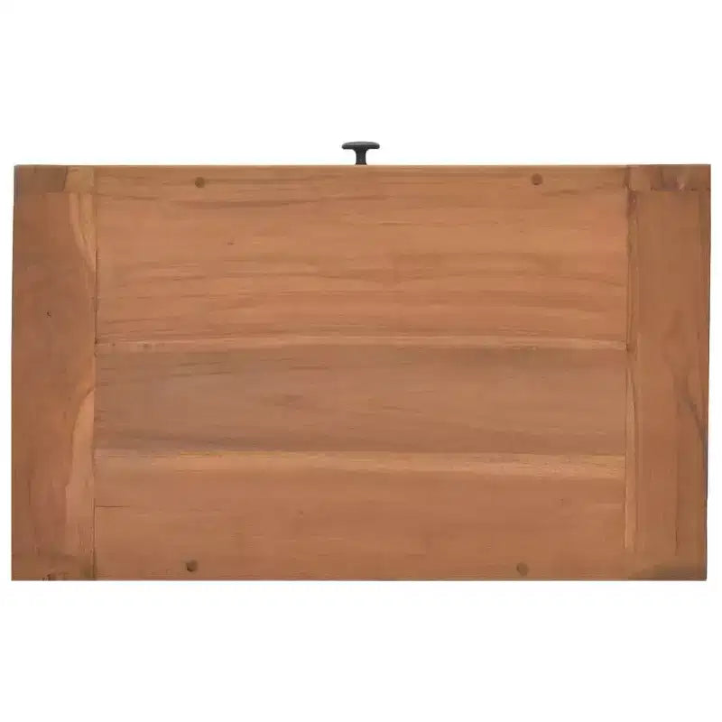 Bedside Cabinet 19.7x11.8x13.8 Solid Teak Wood