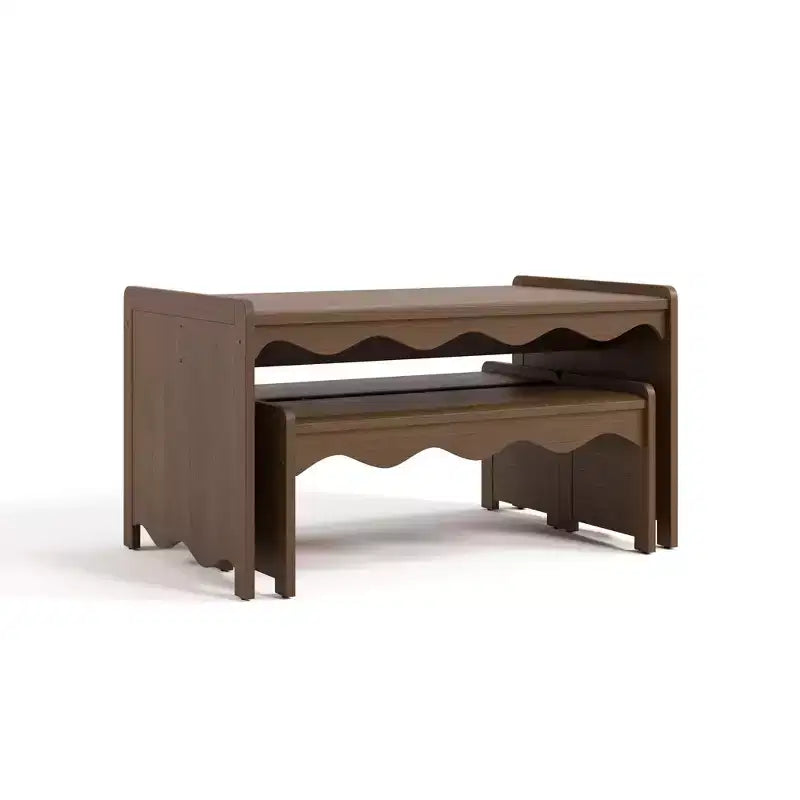 3pc Casablanca Deluxe Montessori Kids Activity Table and Bench Set
