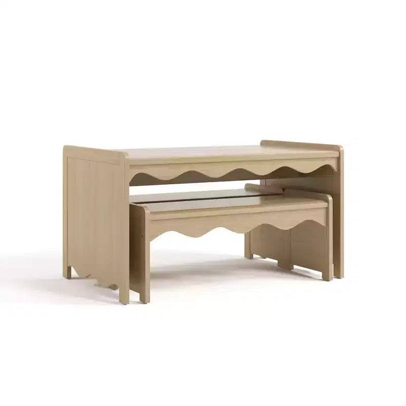 3pc Casablanca Deluxe Montessori Kids Activity Table and Bench Set