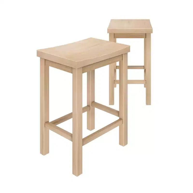 Stool Counter Height, (24in) - 2 pack
