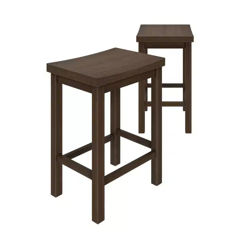 Stool Counter Height, (24in) - 2 pack