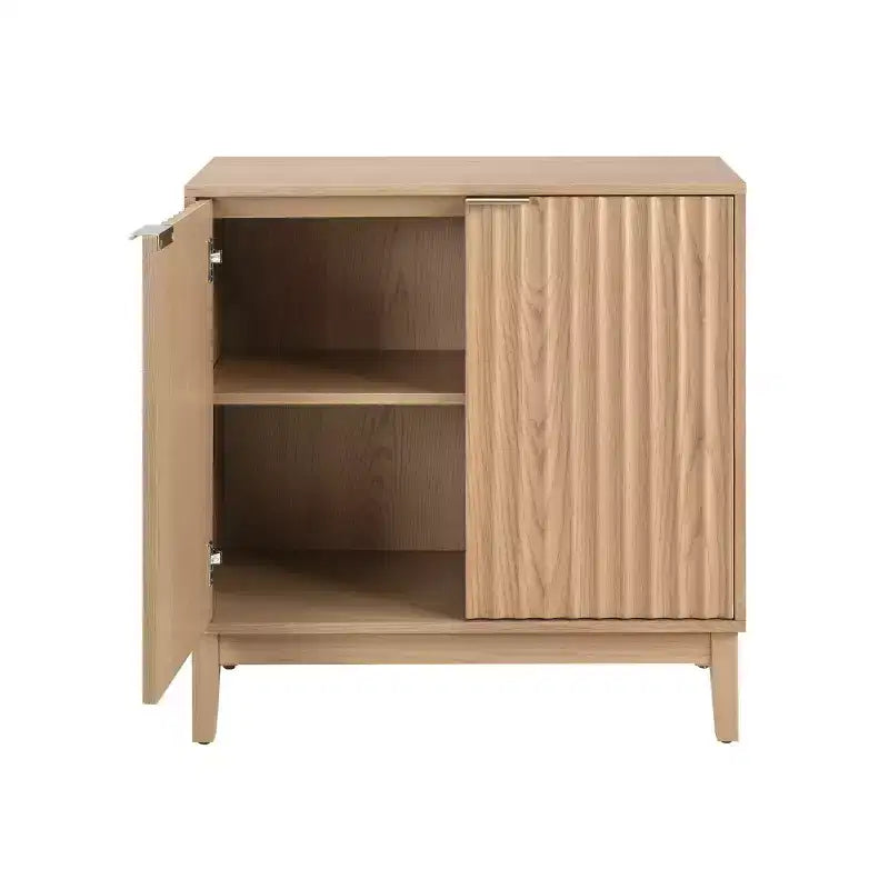 Small Accent Sideboard Cabinet, Compact Storage Cabinet for Kitchen, Dining Room, or Living Room -