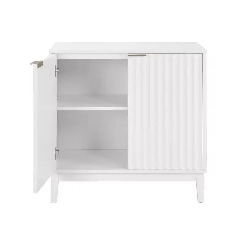 Small Accent Sideboard Cabinet, Compact Storage Cabinet for Kitchen, Dining Room, or Living Room -