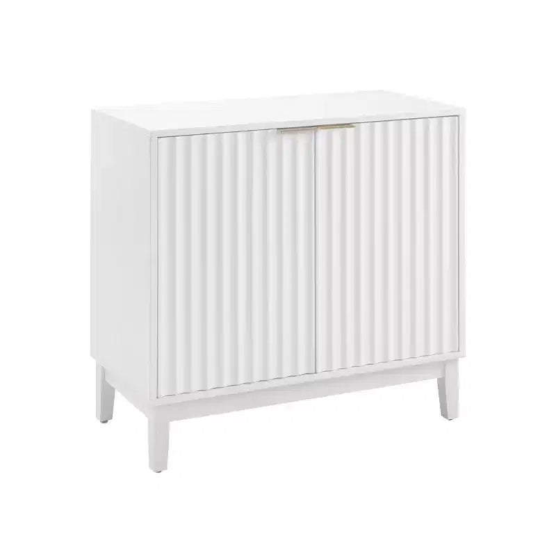 Small Accent Sideboard Cabinet, Compact Storage Cabinet for Kitchen, Dining Room, or Living Room -