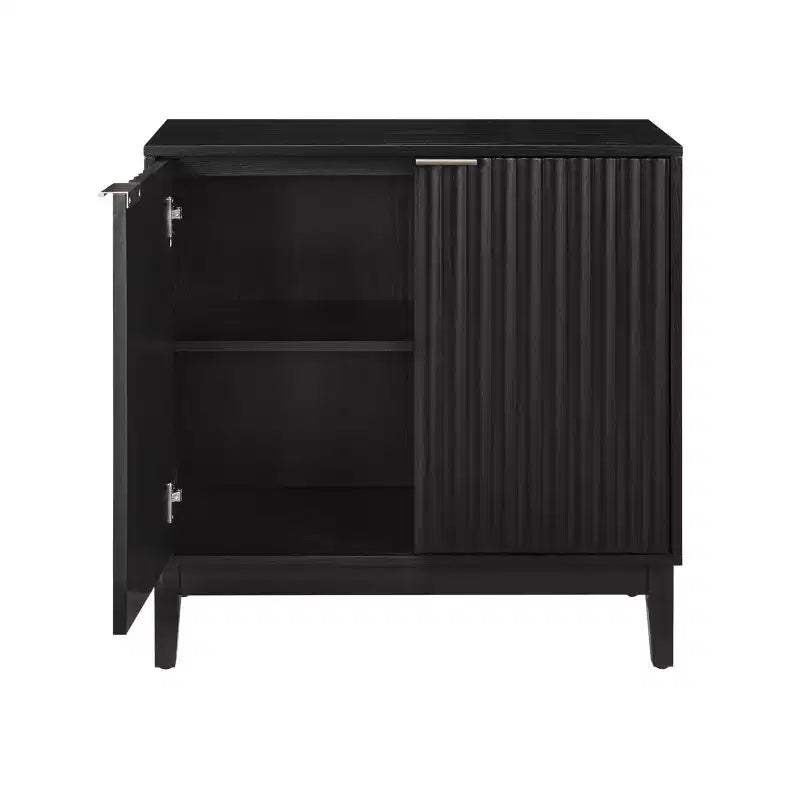 Small Accent Sideboard Cabinet, Compact Storage Cabinet for Kitchen, Dining Room, or Living Room -