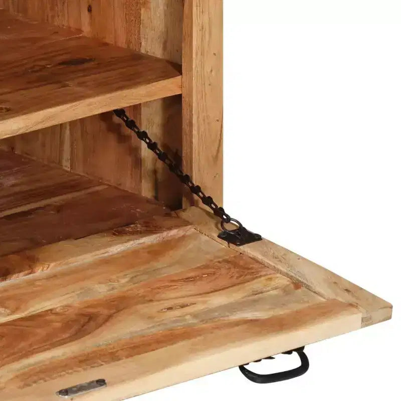 Shoe Storage Bench Natural wood Solid acacia wood