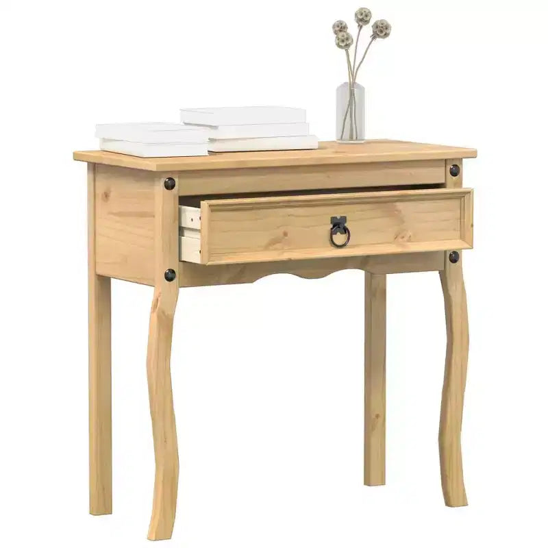 Console Table Corona 28.7x13.8x28.7 Solid Wood Pine